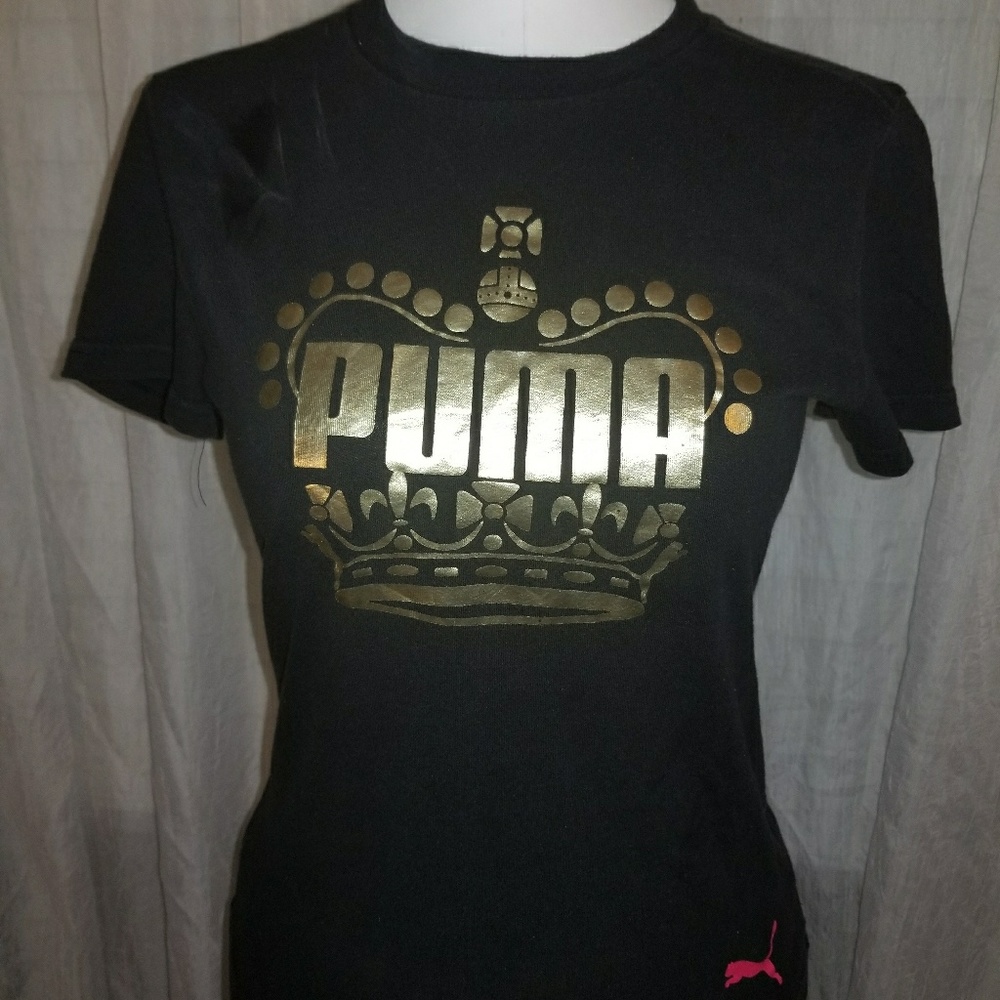 Puma Black & Gold T-Shirt